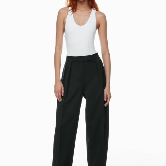 Aritzia Babaton White Contour Racer Bodysuit Size Small - Picture 4 of 15